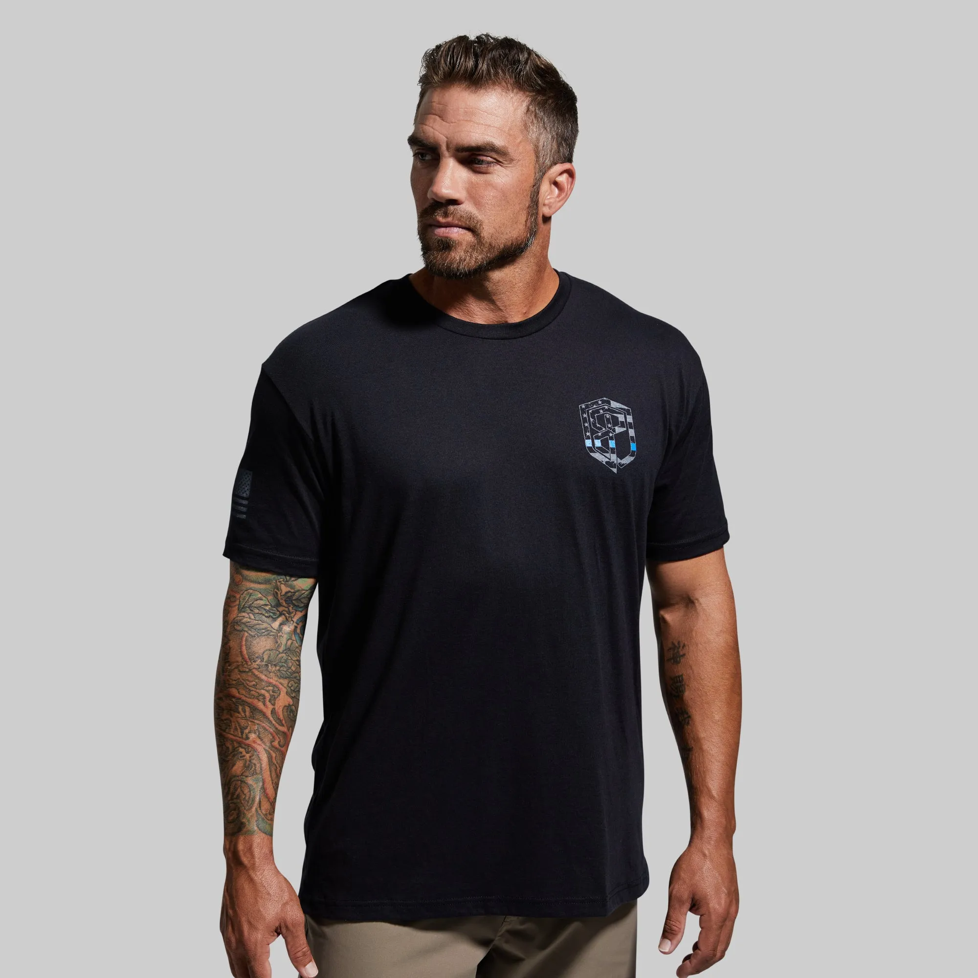 Honor the Fallen T-Shirt 2.0 (Thin Blue Line Police)