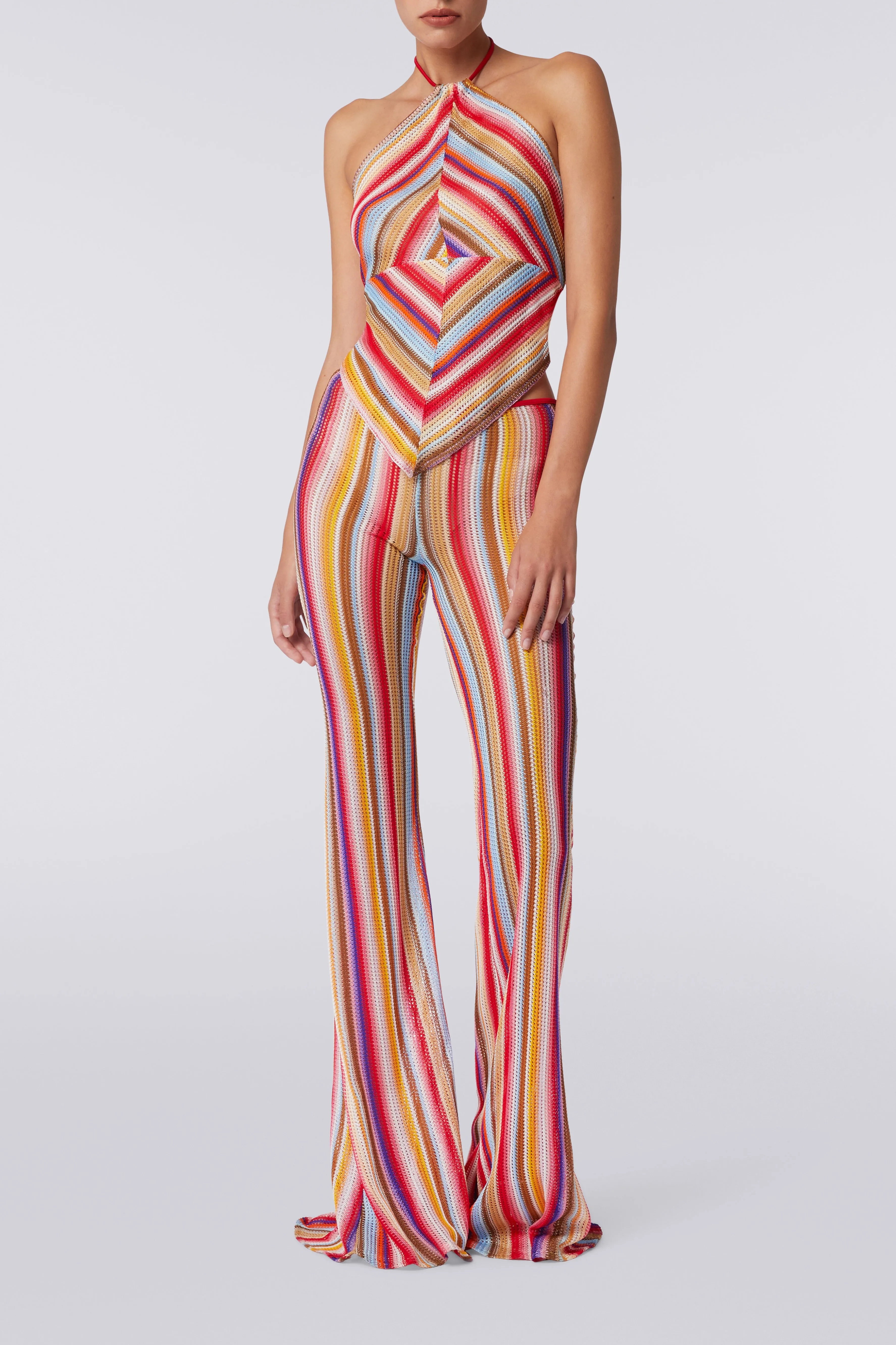Hose in Red Stripe