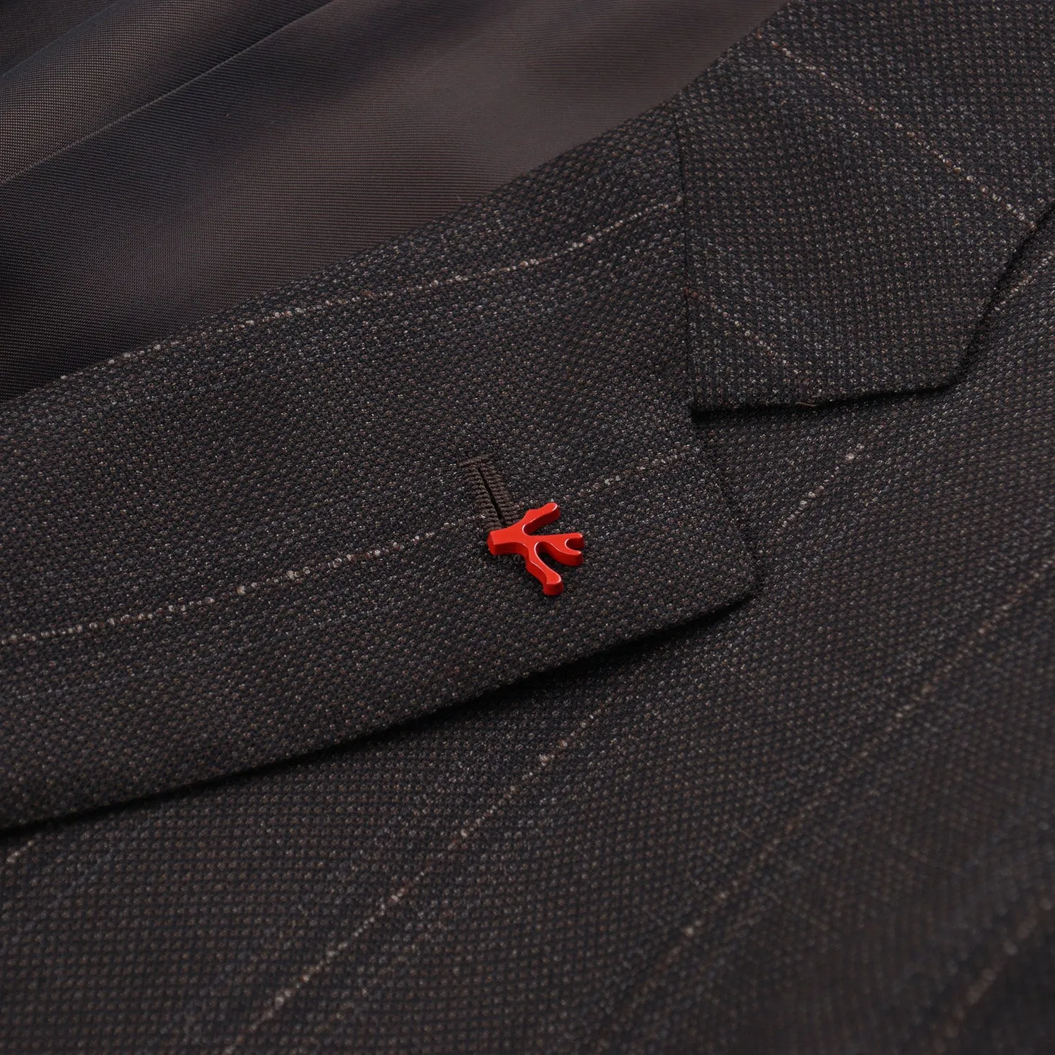 Isaia 'Sanita' Woven Stripe Wool Suit