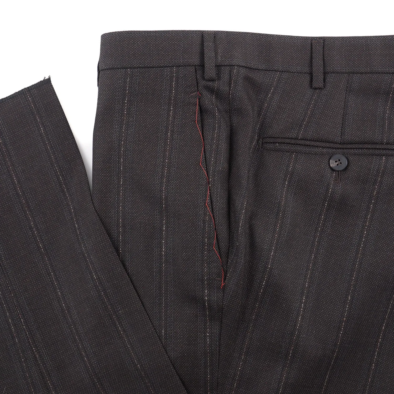 Isaia 'Sanita' Woven Stripe Wool Suit