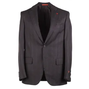 Isaia 'Sanita' Woven Stripe Wool Suit