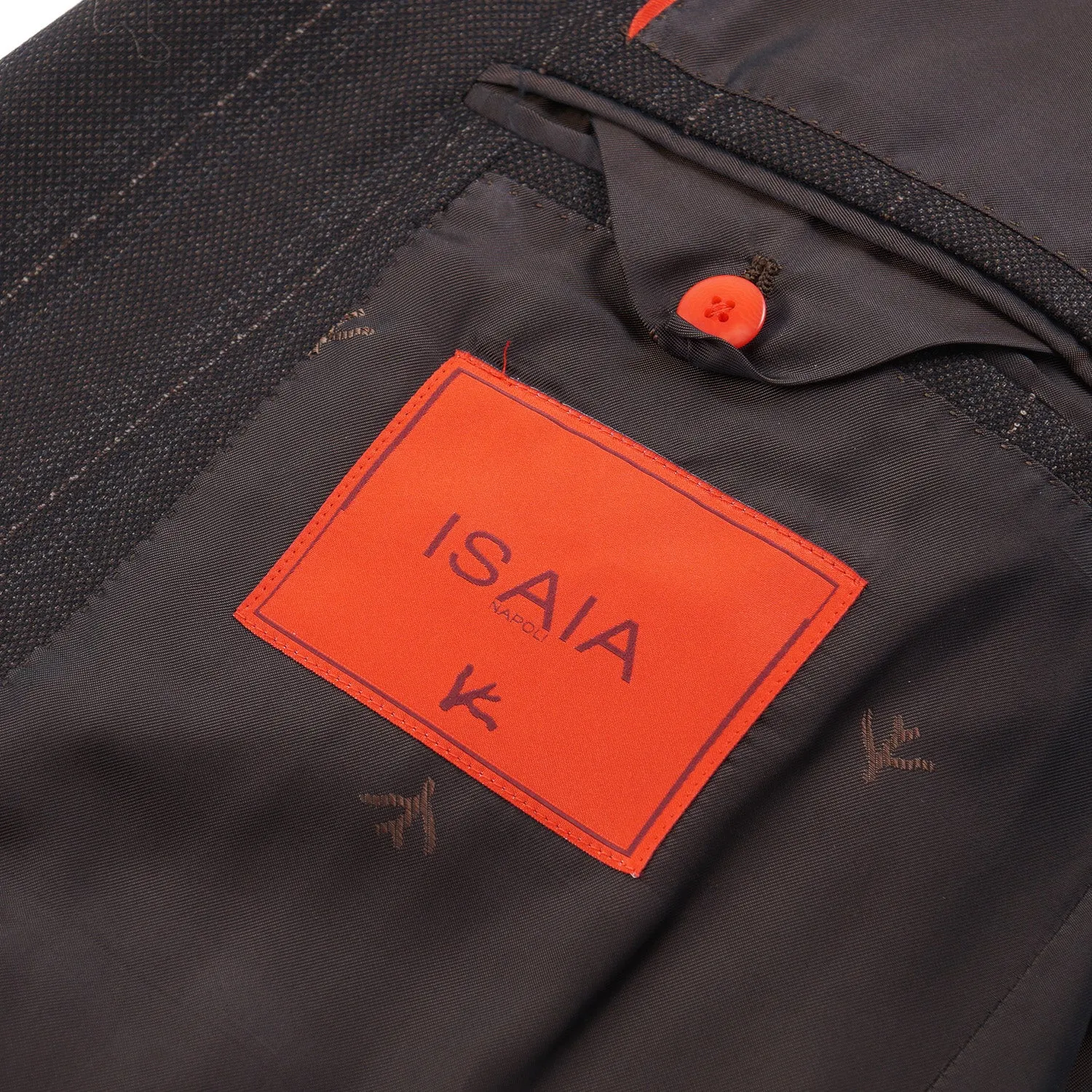 Isaia 'Sanita' Woven Stripe Wool Suit