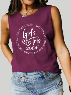 Just BE. Girl's Trip Tank