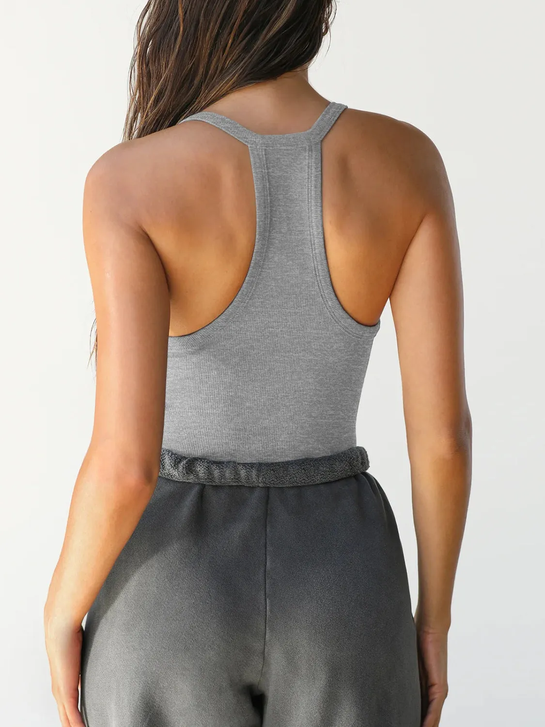 Just BE. Sanlee Scoop Neck Tank