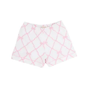Let Me Lounge Shorts (Women's) - Belle Meade Bow