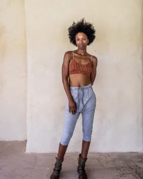 Lexi crop - Ochre
