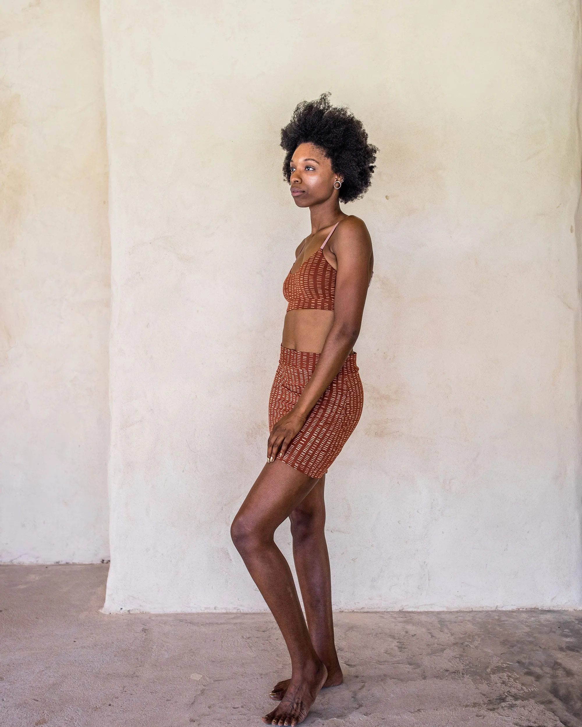 Lexi crop - Ochre