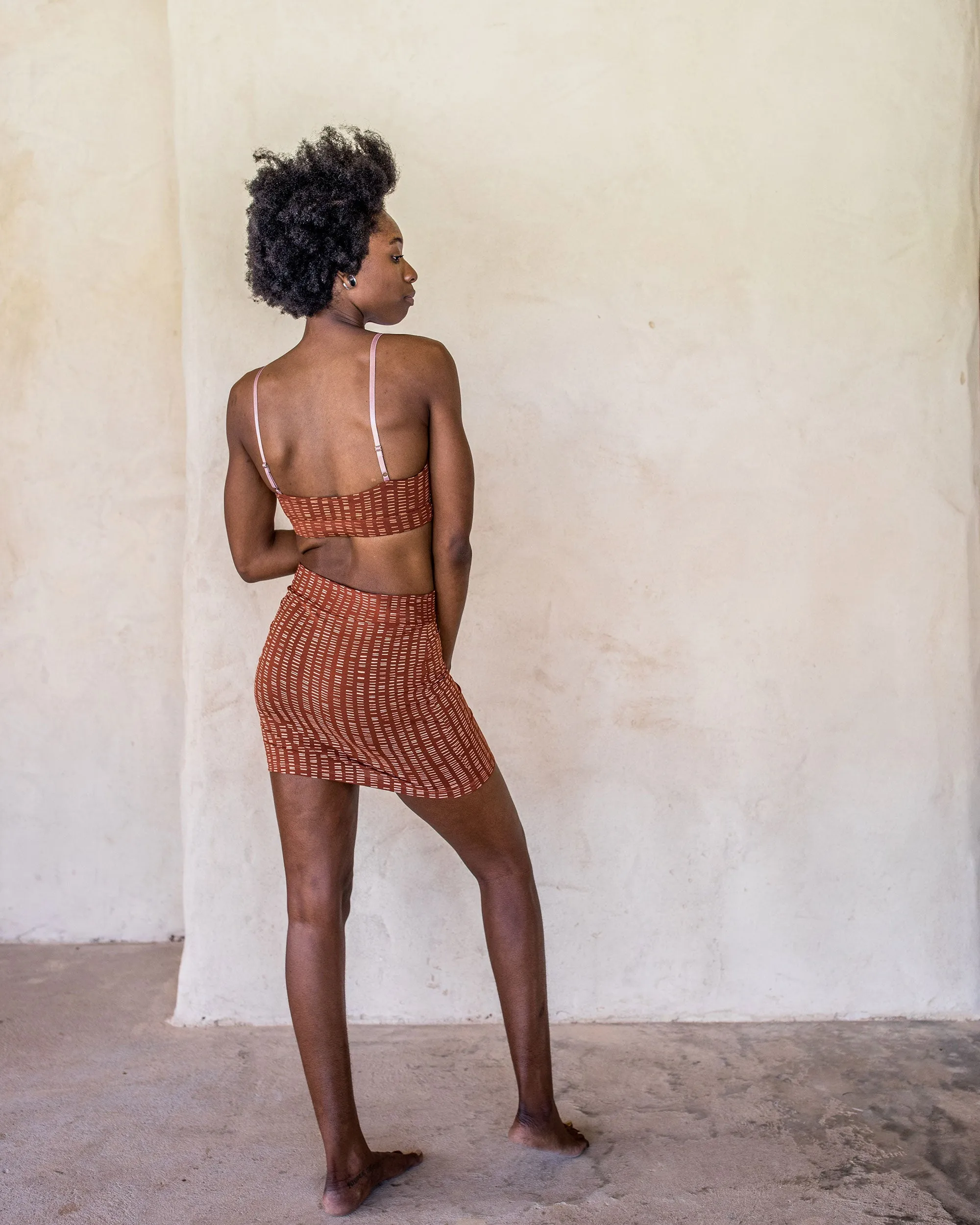 Lexi crop - Ochre