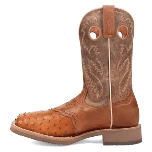 MARTEL FULL QUILL OSTRICH BOOT