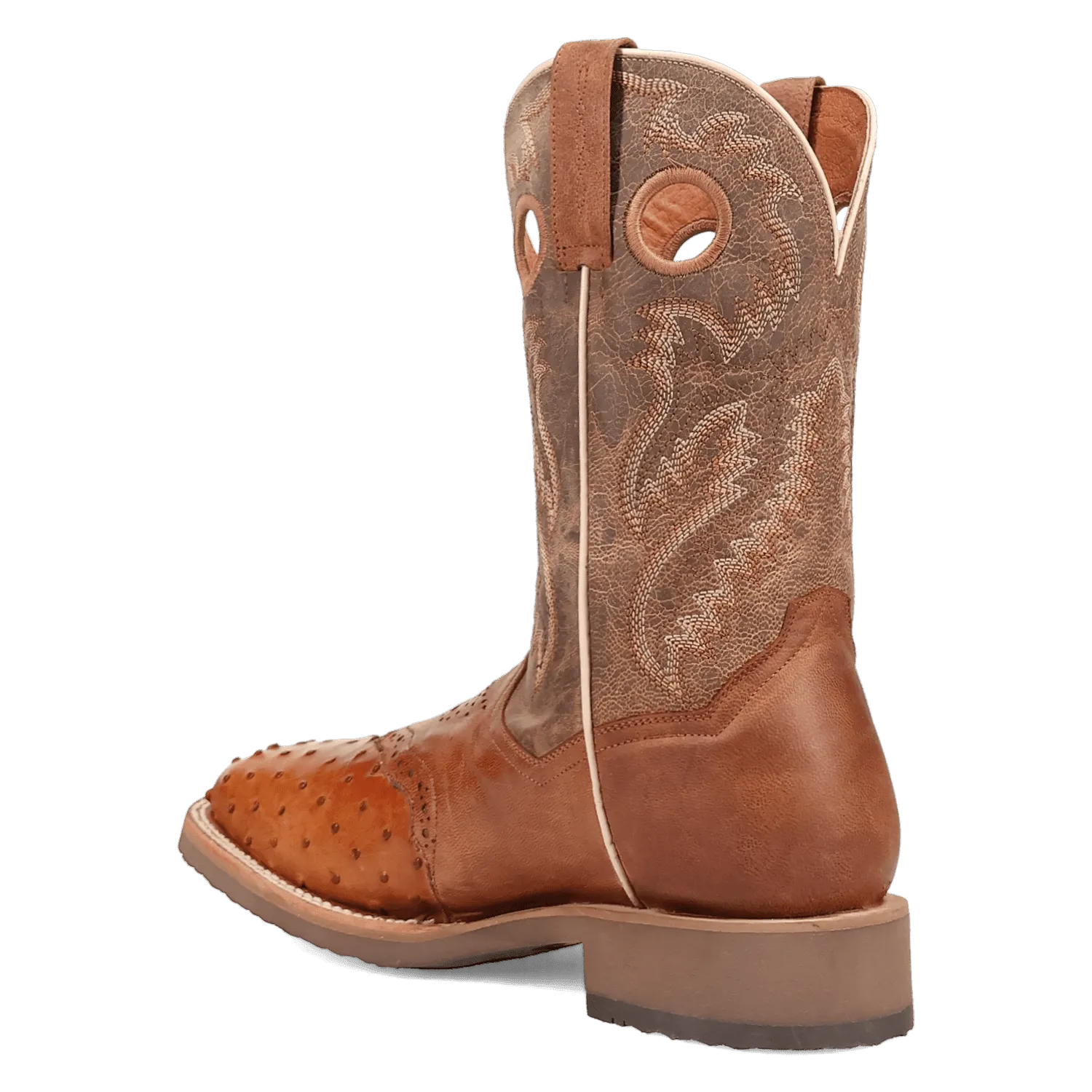 MARTEL FULL QUILL OSTRICH BOOT