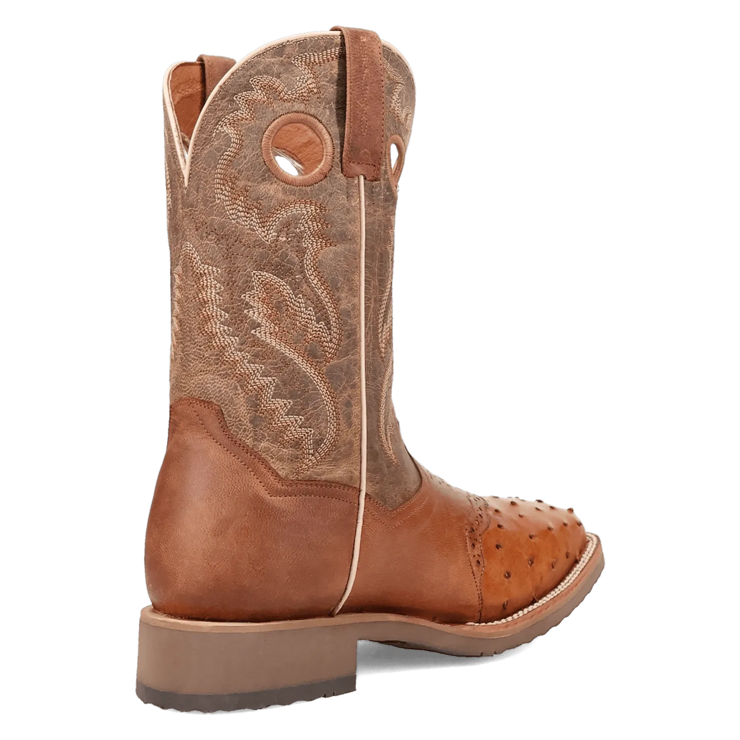 MARTEL FULL QUILL OSTRICH BOOT