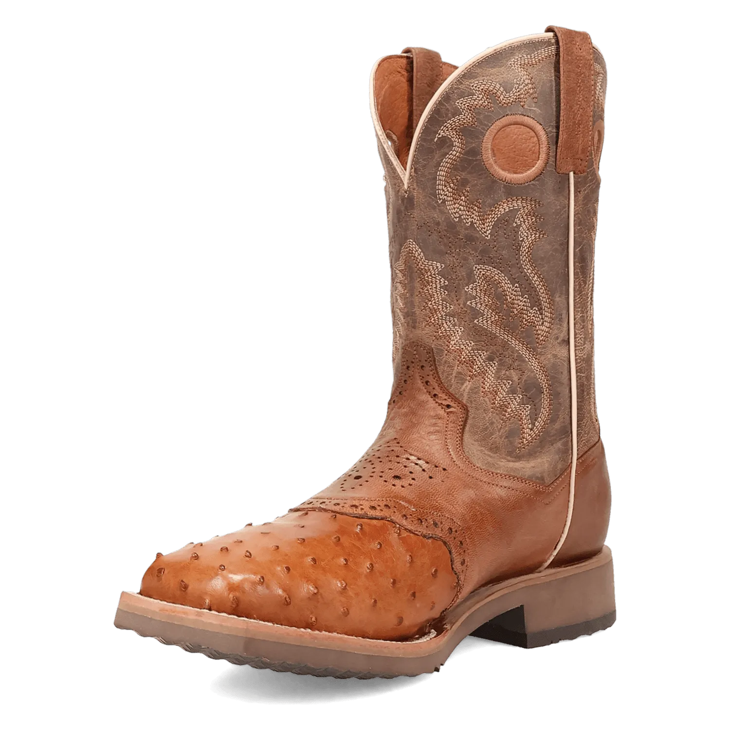 MARTEL FULL QUILL OSTRICH BOOT
