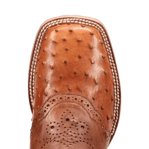 MARTEL FULL QUILL OSTRICH BOOT