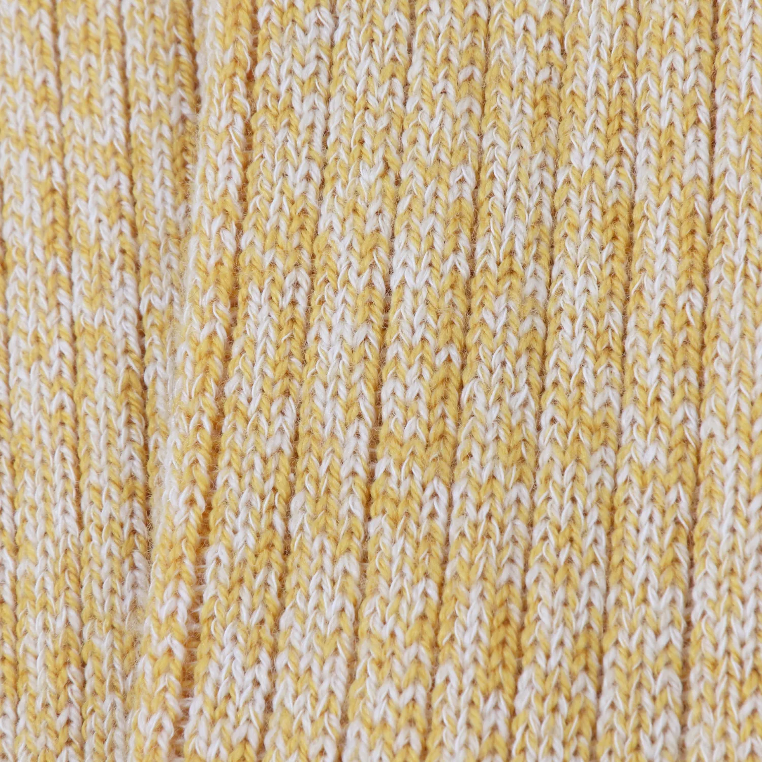 Men's Gold Marl Wool & Cotton Socks