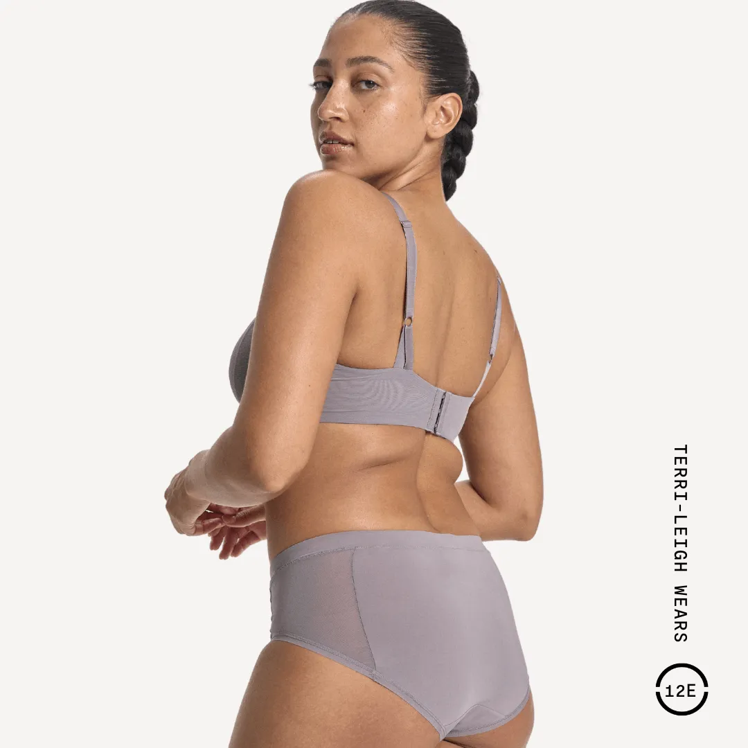 Mesh Underwire Bra