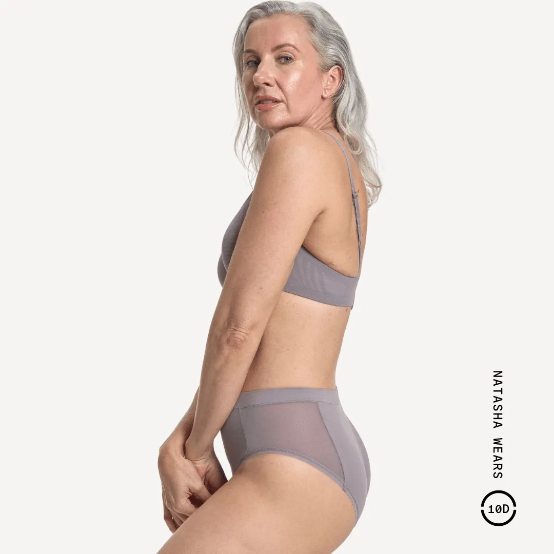 Mesh Underwire Bra
