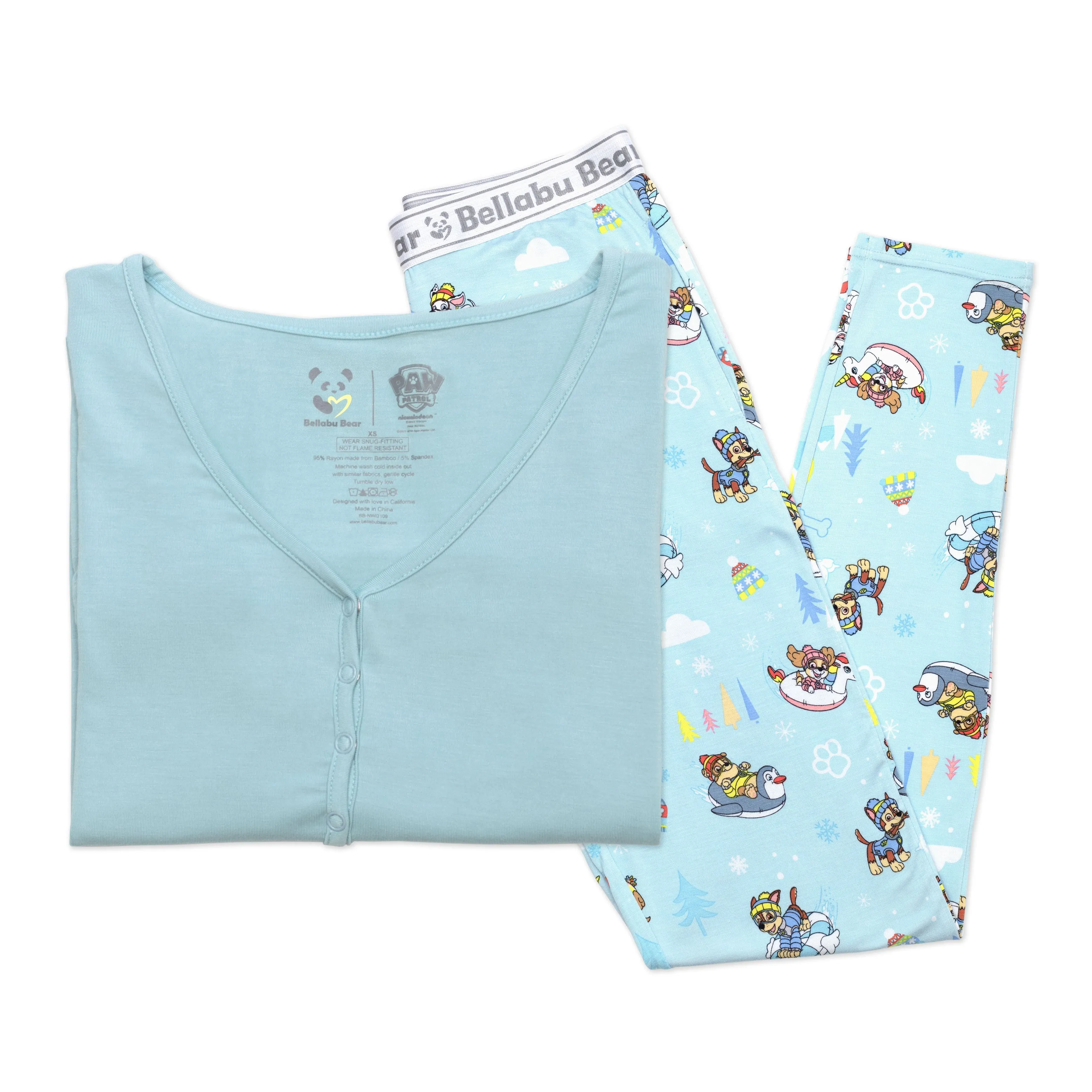 PAW Patrol: Winter Bamboo Women's Pajama Set