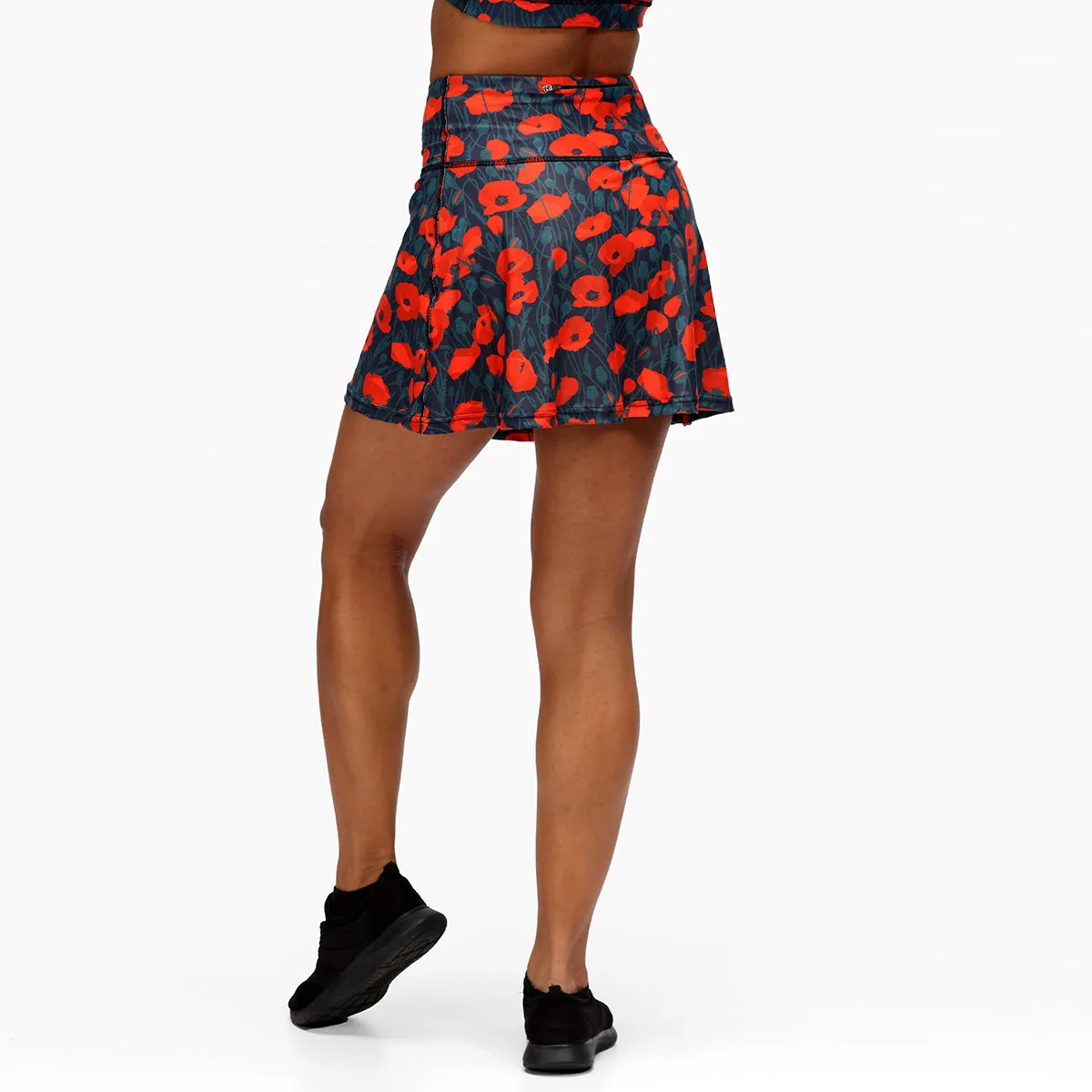 Poppy Field Skort