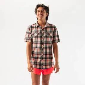 rabbit High Country Short Sleeve Shirt | December Sky Plaid | Mens
