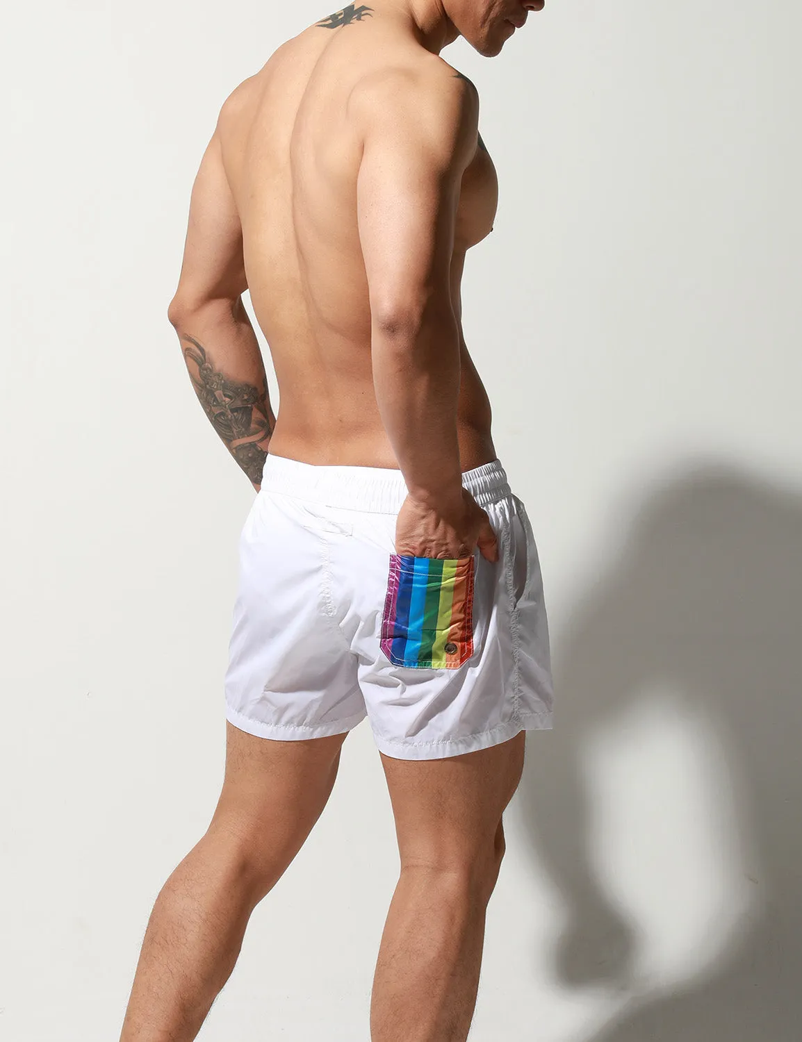 Rainbow Stripe Shorts S6019