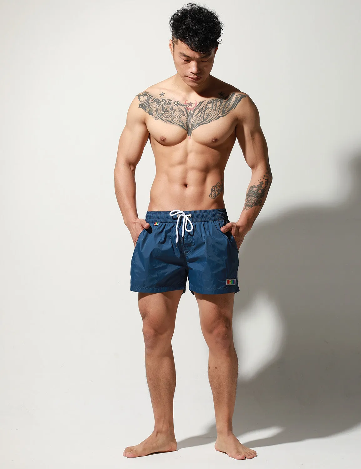 Rainbow Stripe Shorts S6019