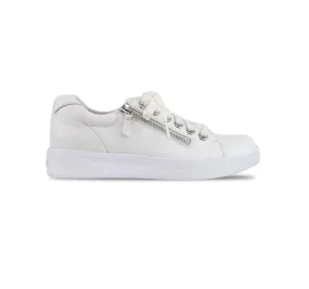 TILLY-WHITE LEATHER