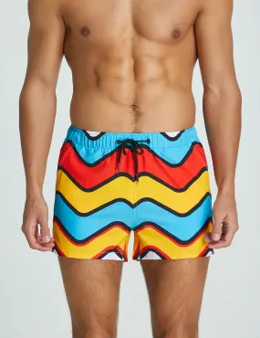 Training Sport Shorts 11301 with Quick-Dry in Wave