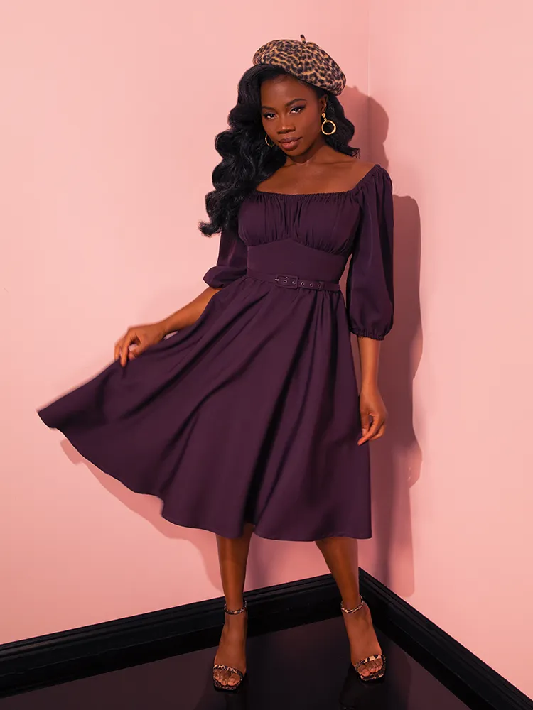 Vacation Dress in Plum - Vixen by Micheline Pitt