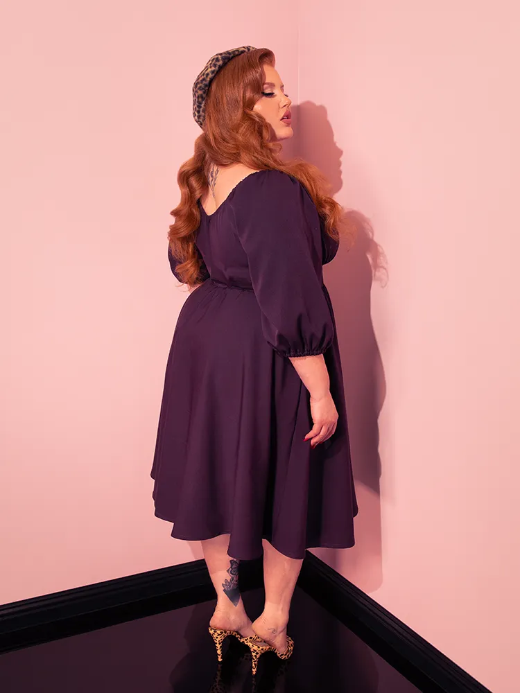 Vacation Dress in Plum - Vixen by Micheline Pitt