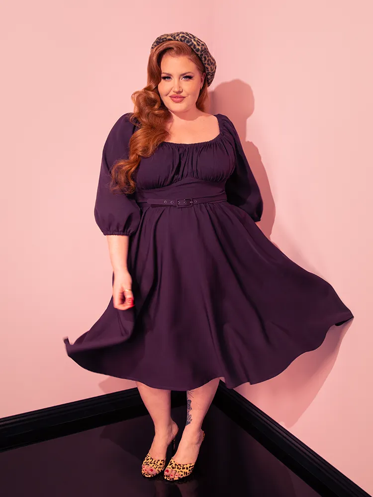Vacation Dress in Plum - Vixen by Micheline Pitt
