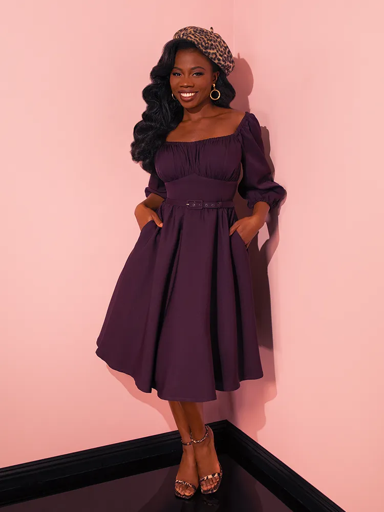 Vacation Dress in Plum - Vixen by Micheline Pitt