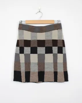 Vitral Jacquard Baby Alpaca Skirt