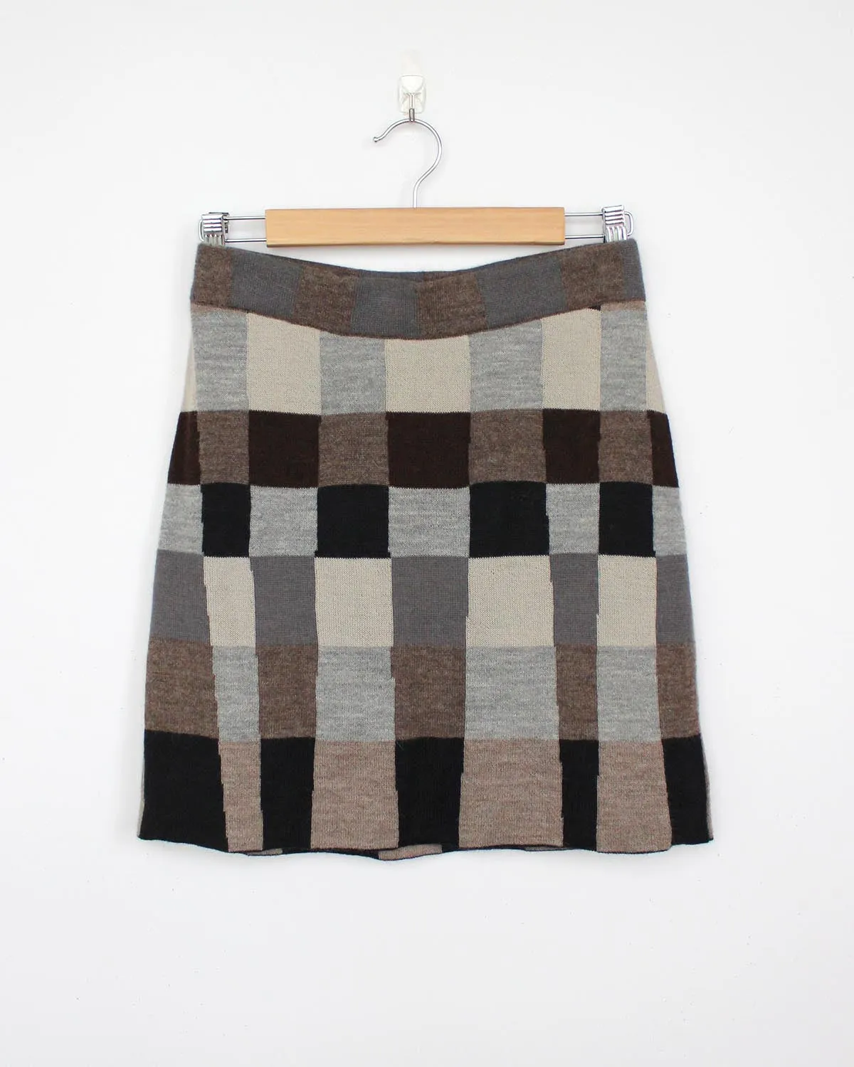 Vitral Jacquard Baby Alpaca Skirt