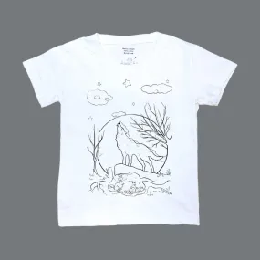 Wolf White Fang - DIY Color-it-ful T-shirts