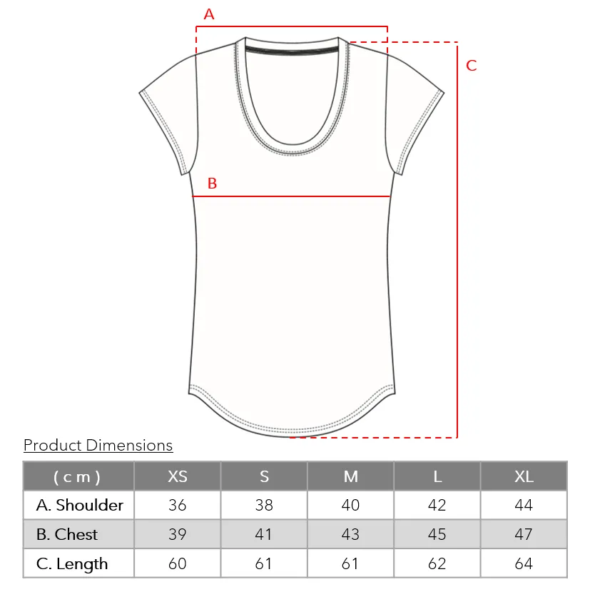 Women’s Bamboo Scoop Neck T-Shirt - Essential Range