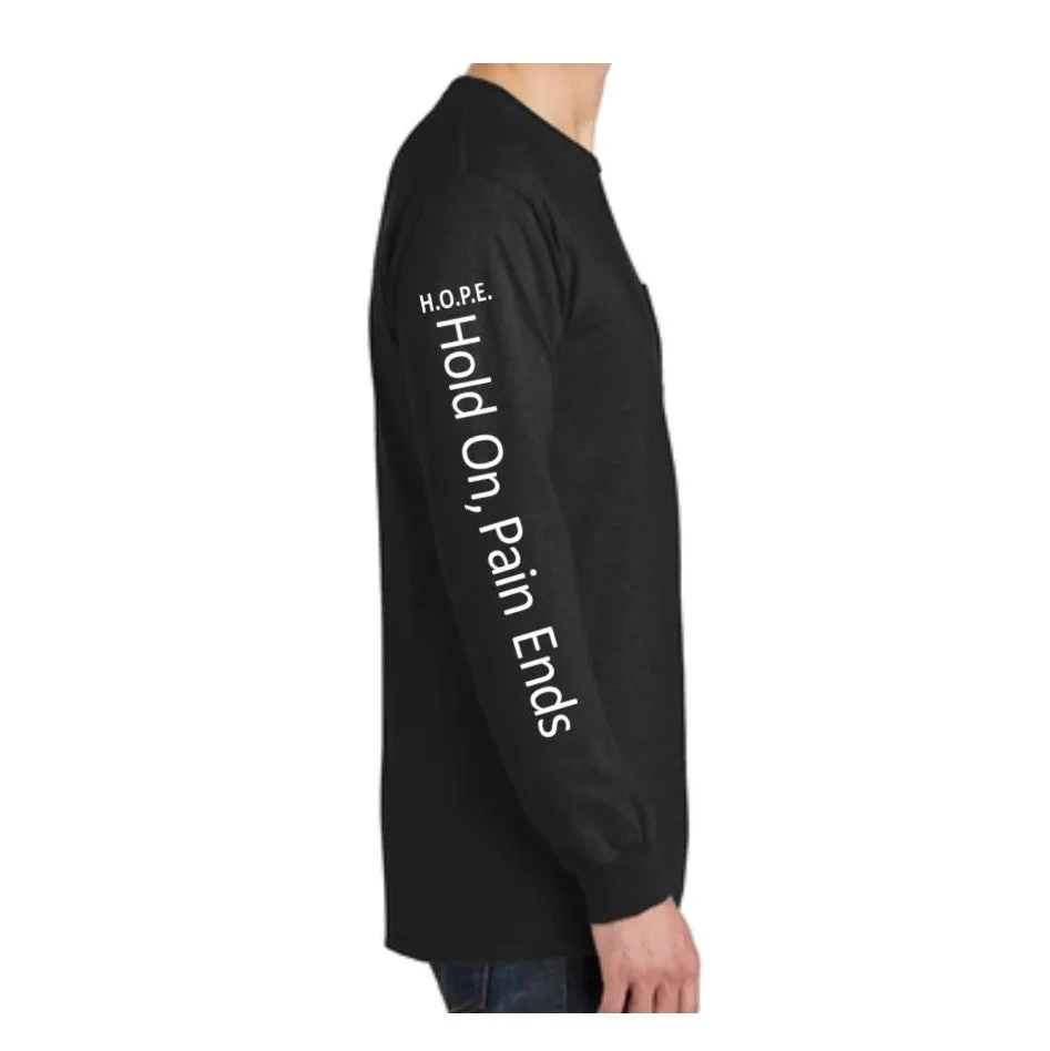 Women's Long Sleeve T-Shirt with a Pocket
