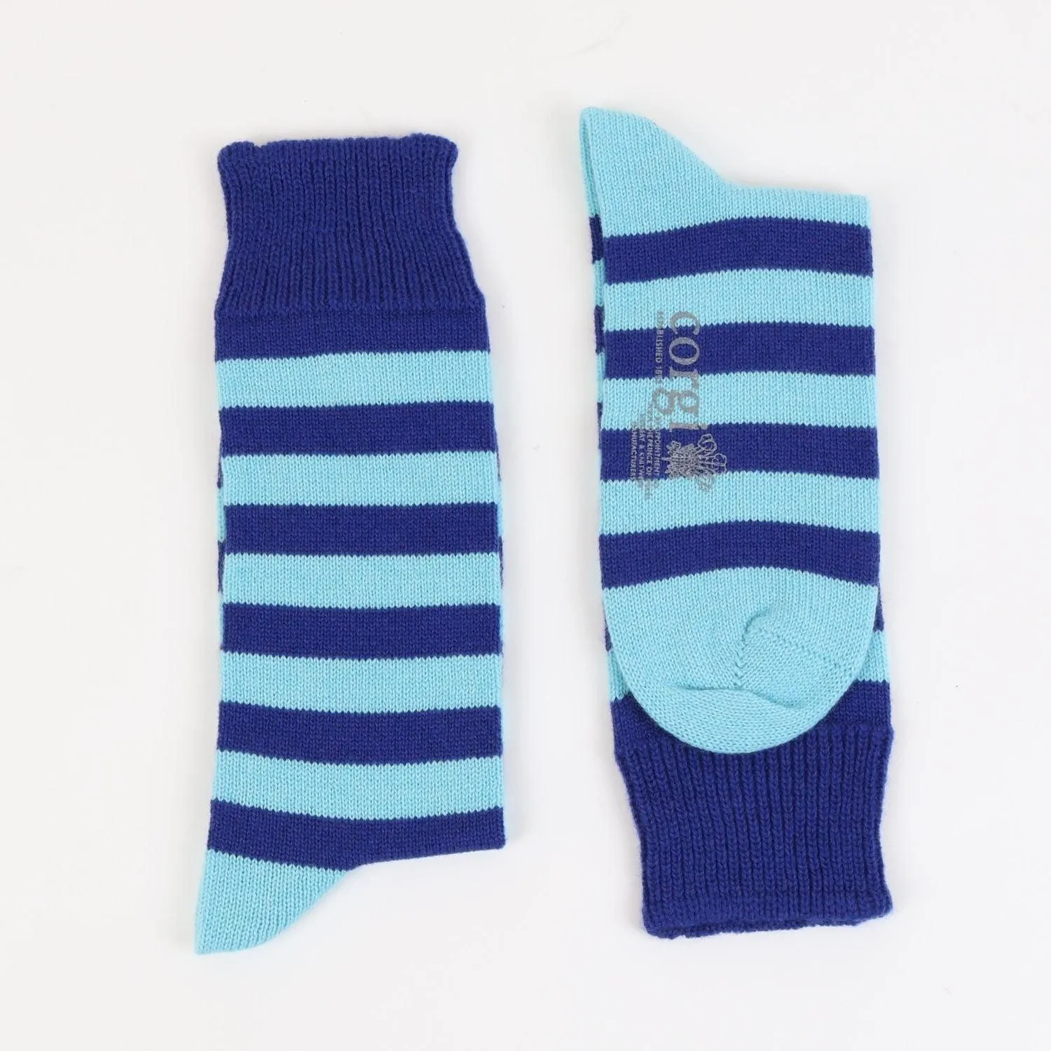 Women's Striped Cashmere & Cotton Socks